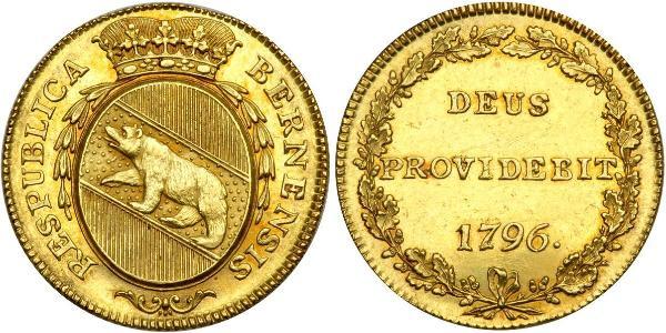 1 Duplone Schweiz Gold 