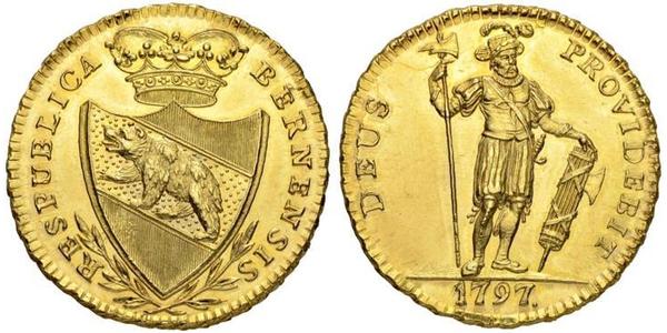 1 Duplone Schweiz Gold 