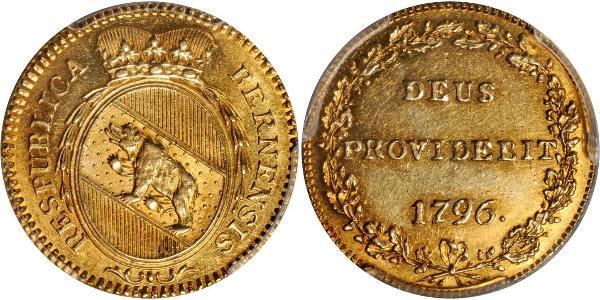 1 Duplone Schweiz Gold 