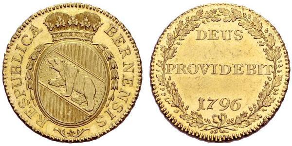 1 Duplone Schweiz Gold 