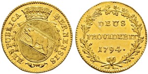 1 Duplone Switzerland Gold 