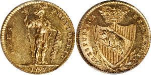 1 Duplone Switzerland Gold 