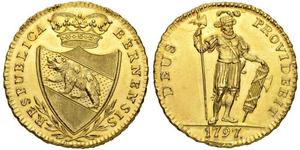 1 Duplone Switzerland Gold 