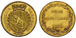 1 Duplone Switzerland Gold 