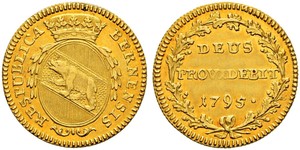 1 Duplone Switzerland Gold 