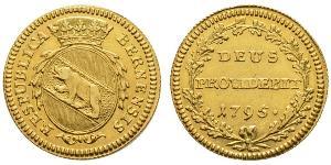 1 Duplone Switzerland Gold 