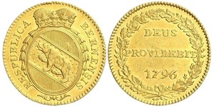 1 Duplone Switzerland Gold 