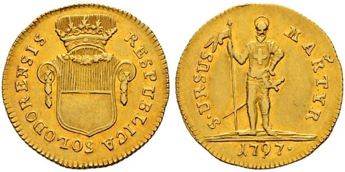 1 Duplone Switzerland Gold 