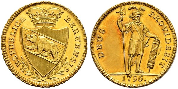 1 Duplone Switzerland Gold 