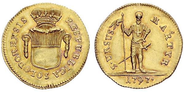 1 Duplone Switzerland Gold 
