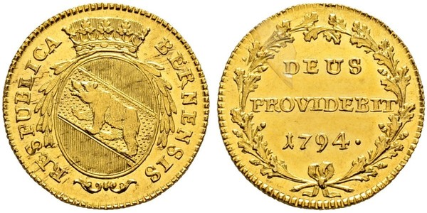 1 Duplone Switzerland Gold 