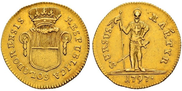 1 Duplone Switzerland Gold 