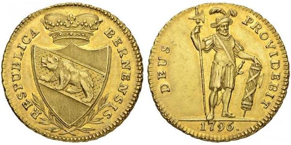 1 Duplone Switzerland Gold 