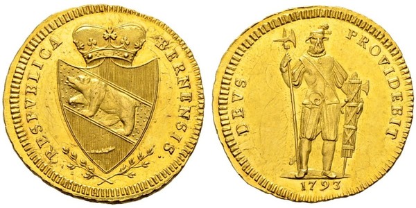 1 Duplone Switzerland Gold 