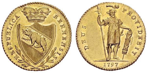 1 Duplone Switzerland Gold 