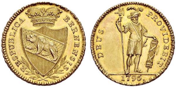 1 Duplone Switzerland Gold 