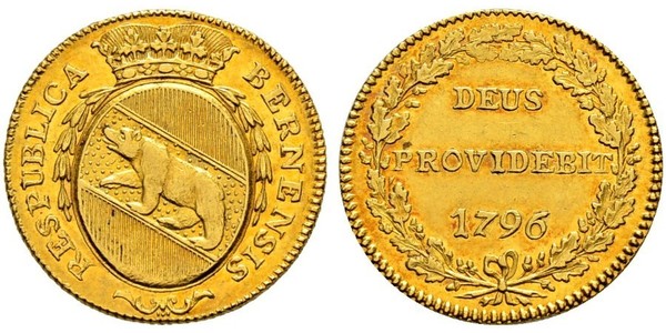 1 Duplone Switzerland Gold 