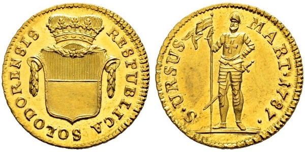 1 Duplone Switzerland Gold 