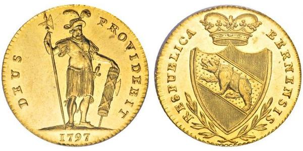 1 Duplone Switzerland Gold 