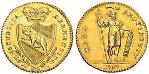 1 Duplone Suisse Or 