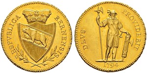 1 Duplone Suiza Oro 