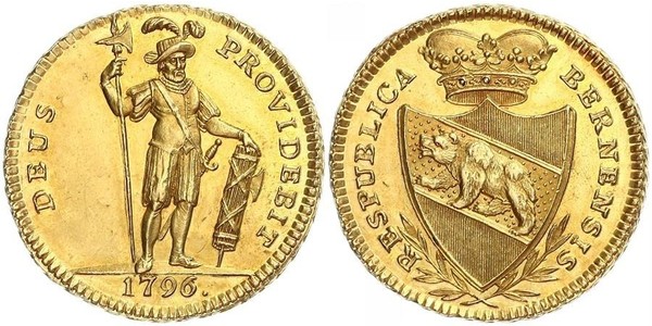 1 Duplone Suiza Oro 