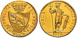 1 Duplone Svizzera Oro 