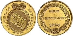 1 Duplone Svizzera Oro 