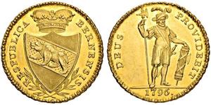 1 Duplone Svizzera Oro 