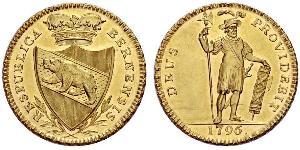 1 Duplone Svizzera Oro 