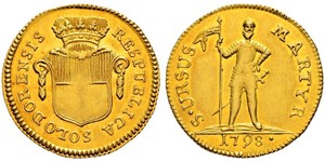 1 Duplone Svizzera Oro 