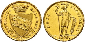 1 Duplone Svizzera Oro 