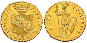 1 Duplone Svizzera Oro 