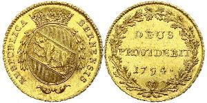 1 Duplone Svizzera Oro 