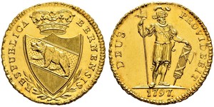 1 Duplone Svizzera Oro 