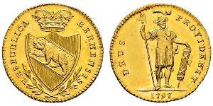 1 Duplone Svizzera Oro 