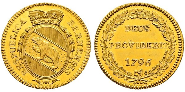 1 Duplone Svizzera Oro 