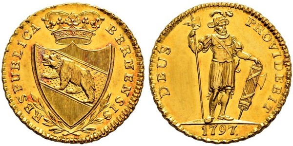 1 Duplone Svizzera Oro 