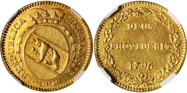 1 Duplone Svizzera Oro 