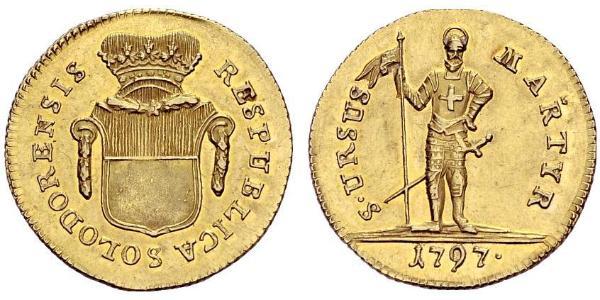 1 Duplone Svizzera Oro 