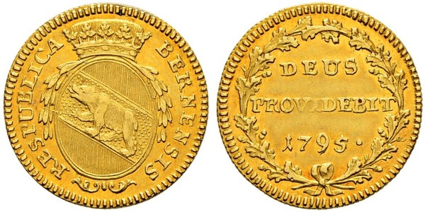 1 Duplone Svizzera Oro 