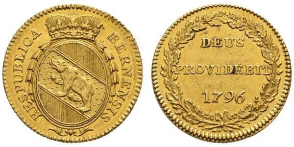 1 Duplone Svizzera Oro 