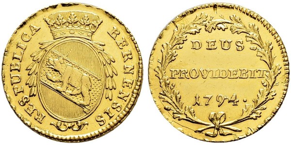 1 Duplone Svizzera Oro 