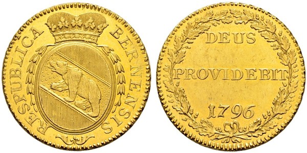 1 Duplone Svizzera Oro 