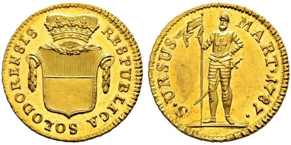 1 Duplone Svizzera Oro 