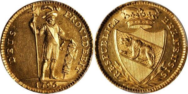 1 Duplone Svizzera Oro 