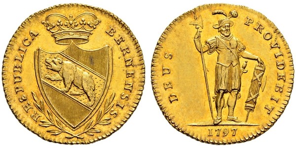 1 Duplone Svizzera Oro 