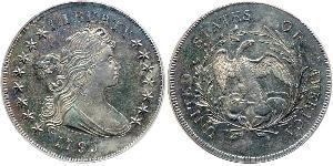 1 Dólar Estados Unidos de América (1776 - ) Cobre/Plata Anne Willing Bingham (1764-1801)