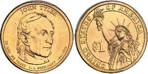 1 Dólar Estados Unidos de América (1776 - ) Cobre/Zinc 