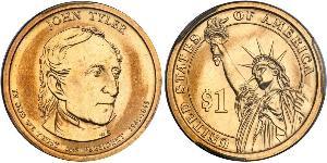 1 Dólar Estados Unidos de América (1776 - ) Cobre/Zinc 